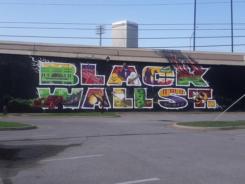 Black Wall Street Mural Clio